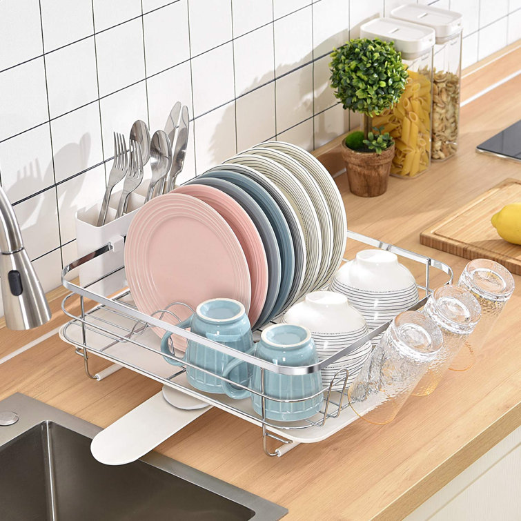 Belfry Kitchen Basingstoke Stainless Steel Dish Rack Wayfair.co.uk